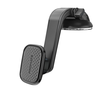 Promate Magnetic Stick-On Dashboard Car Phone Holder - Black in UAE
