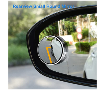 Express Delivery - 4 Pieces Blind Spot  2inch wide angle Round Rear View Sticky Mirror for Car - ID 125716