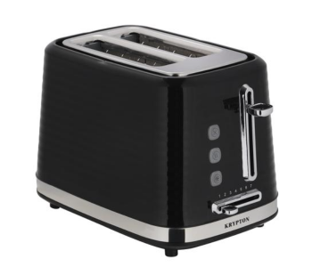 Express Delivery - Krypton KNBT6378 Auto Pop-Up 2 Slice Toaster Bread Toaster - Black - ID 124863