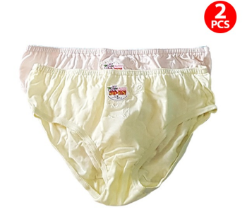 Pack Of 2 Piece Mixed Color Agree XXL Panty For Women in KSA