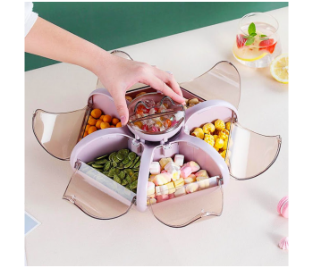 Express Delivery - GTC 22000933 Serving Tray Snack Storage Box with Lid - ID 124373