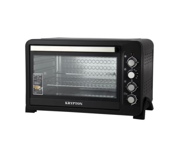 Krypton KNO6356 2800Watts 100Litre Electric Oven With Rotisserie And Convection - Black in UAE