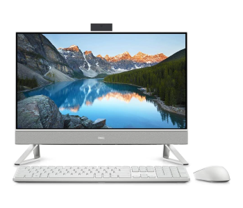 Dell 5410-INS-1300 All In One 23.8 Inch FHD Intel I5 1235G7 Processor 8GB RAM 1TB HDD + 256GB SSD Intel Iris Xe Graphics Keyboard And Mouse Windows 11 Home - White in UAE