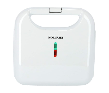 Krypton KNSM6063 800Watts 2 Slice Sandwich Maker - White in KSA