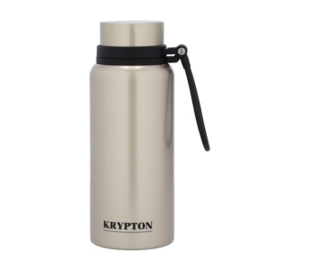 Krypton KNVF6357 950ml Stainless Steel Double Wall Vacuum Insulation Sports Water Bottle - Silver in UAE