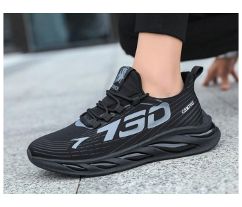 Razors Sneakers Low Cut EU 43 Sized Shoes For Men - Black in OMAN