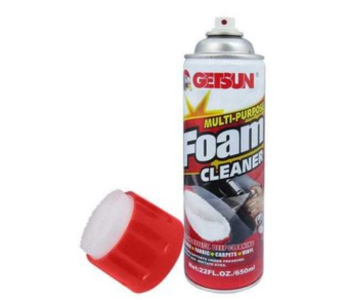 Express Delivery - Getsun 650ml Multi Purpose Foam Cleaner and Car Cleaner With Brush  - ID 124270