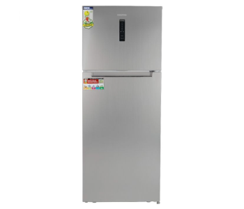 Geepas GRF5109SXHN 500 Litre Double Door Refrigerator - Silver in UAE