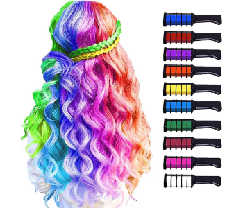 Express Delivery - Generic 10 Color Hair Chalk for Girls Kids Birthday Gift - ID 124898