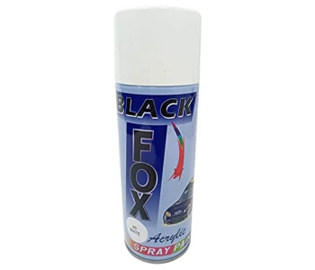 Set Of 3 Color Fox Premium Acrylic Car Spray Paint - White, Black & Silver in KSA