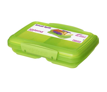 Sistema 1.4 Cup Small Split To Go Food Storage Container, Blue