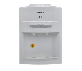 Krypton KNWD5288 2 Taps Hot And Cold Water Dispenser - White in UAE