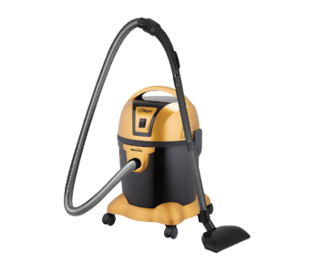 Express Delivery - Clikon CK4406 Wet and Dry Vacuum Cleaner - Black and Gold - ID 125335