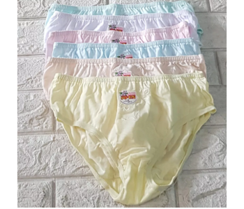 Pack Of 4 Piece Mixed Color Medium Soen Panty For Women in KSA