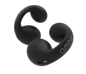 Ambie Sound Earcuffs 1:1 Ear Earring Wireless Bluetooth Earphones - Black in UAE