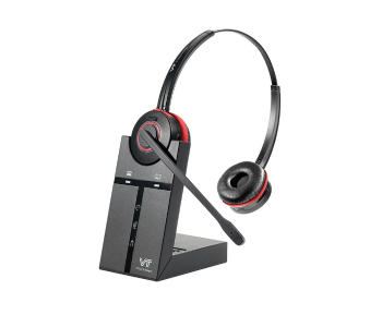 VT9400 DECT Duo Wireless Headset - Black in UAE