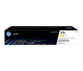 Express Delivery - HP W2072A 117A Original Laser Toner Cartridge - Yellow - ID 126738