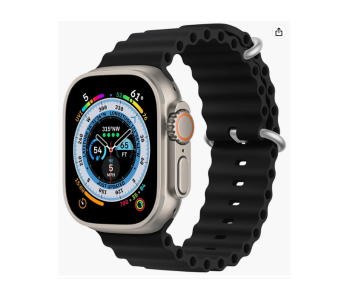 New 2022 Series 8 Smart Watch - Black in KSA