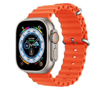 Ultra N8 HD Screen Smart Watch Ocean Band Wavy Wrist Strap in KSA