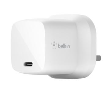 Express Delivery - Belkin WCA005myWH Boostcharge 30W Usb-C Pd Wall Charger - White - ID 126949