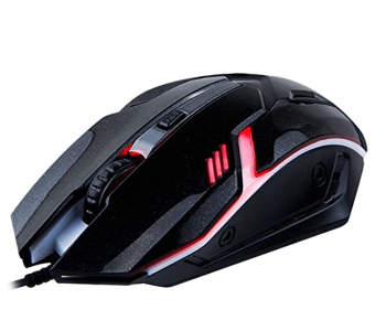 Express Delivery - Meetion Mt M371 Gaming Mouse 1600 Dpi Rgb Backlit Black - ID 126810