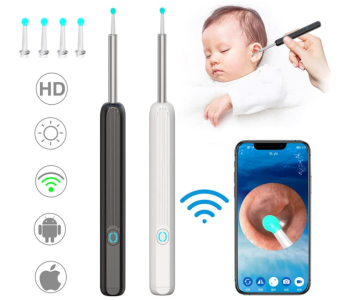Generic Otoscope Endoscope NE3 Visual Ear Wax Removal Kit Earwax Cleaner With WiFi HD 1080P Camera And 6 LED Warm Lights Waterproof Compatible With IPhone And Android in UAE