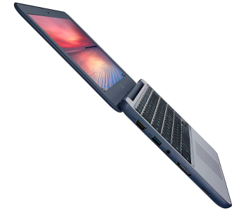 ASUS Chromebook C202SA 11.6 Inch 180 Degree Intel Celeron 4 GB, 16GB EMMC Refurbished Laptop With App Store in UAE