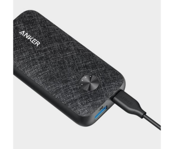 Express Delivery - Anker Power Core Metro 10000mAh 2 USB Ports 25 W Power Bank - Black - ID 128189