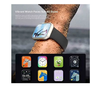Express Delivery - D21 Series 8 Smart Watch Ultra - Black - ID 128800