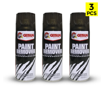 3 Piece Getsun G-8216 Multi Purpose Advanced Paint Remover Spray 450ml in KSA