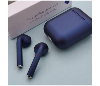 InPods 12 Twin Bluetooth Headset - Blue in KSA