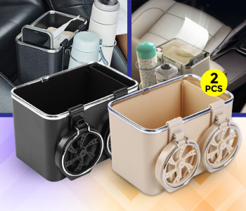 Generic Car Multifunctional Armrest Storage Box Cup Holder-A + Generic Car Multifunctional Armrest Storage Box Cup Holder-B in OMAN