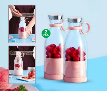 Generic Portable Rechargeable USB Mini Juicer Blender-A + Generic Portable Rechargeable USB Mini Juicer Blender-B in OMAN