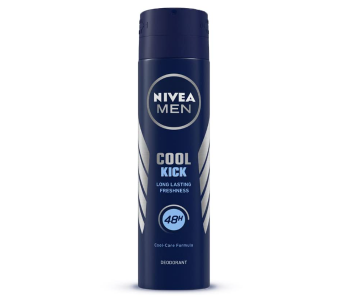 Nivea 150ml Cool Kick Deodorant Spray For Men in UAE