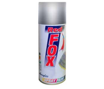 Fox Premium Acrylic Car Spray Paint - Grey in KSA