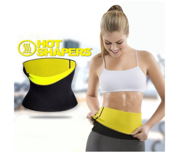 Express Delivery - GTC 22000969 Trainer Shaper Workout Sauna Suit Weight Loss Women Hot Waist Slimming Cincher Belt -XL -Black - ID 130062