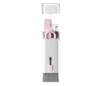 Express Delivery - Trands TR-CK1546 Suitable for Cleaning Digital Products 7 in 1 Cleaner Set -White - ID 129843