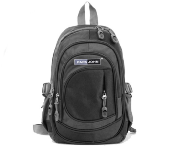 Para John PJSB6000A18 18-inch School Bag -Dark Grey in UAE