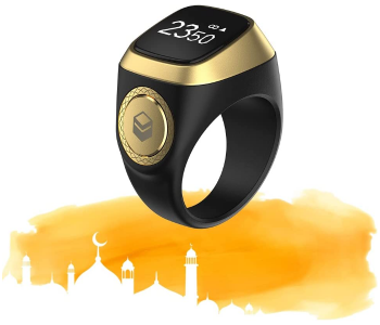 IQIBLA Smart Thasbeeh Zikr Ring With OLED Display Prayer Reminder Waterproof in KSA