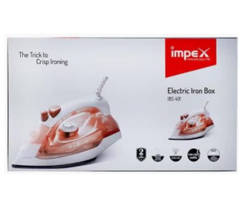 JP Impex IBS 401 Non Stick Coated Steam Iron - White And Red in KSA