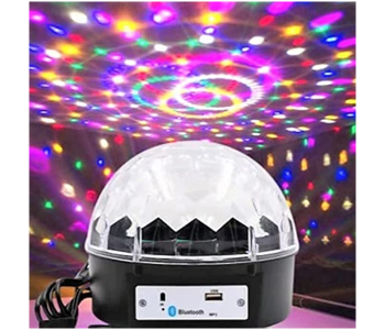 JP DLC B7101 LED Crystal Magic Ball Light - Multi Color in KSA