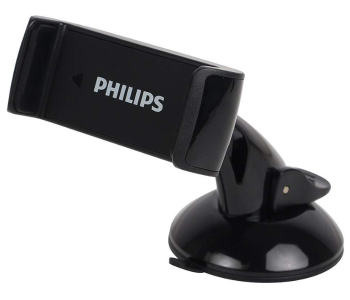 Express Delivery - Philips DLK2411SB Hot Multi-function Bracket Car Mount Flexible Mobile Phone Holder For Car -Black - ID 130144