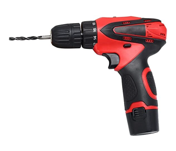 Generic Drill Driver 12V Double-Speed With 2 Batteries And Free Accessories Kit Set in OMAN