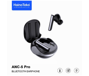 Haino Teko ANC-5 Pro Wireless Bluetooth Earphone - Black in UAE