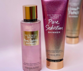 Victorias Secret 250ml Pure Seduction Shimmer Body Mist And 236ml Body Lotion in UAE