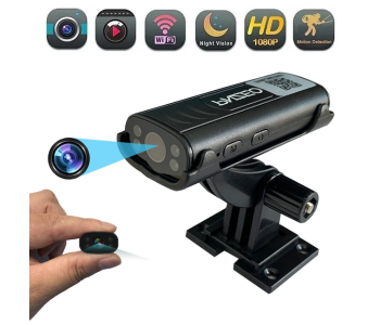 Portable Mini Home Security Camera 1080P HD Wireless WIFI Remote View in UAE