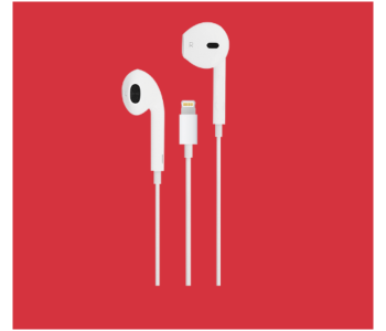 Express Delivery - Nyork NYE-20 Lightening Stereo Earpods - White - ID 131512