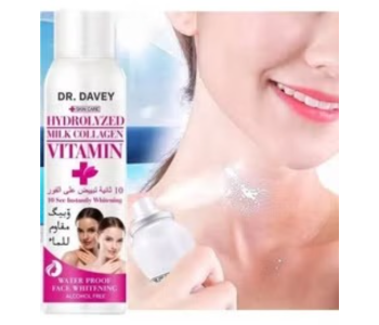 Dr.Davey Instant Face Body Whitening Hydrolyzed Milk Collagen Vitamin Spray in KSA