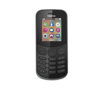 Nokia 130 Dual Sim Mobile Phone With Camera - Black in UAE