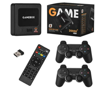 Game Box Plus Portable Video Game Console Built-in TV Box 20000+ Games With HDMI Game Box And Gamepad in OMAN